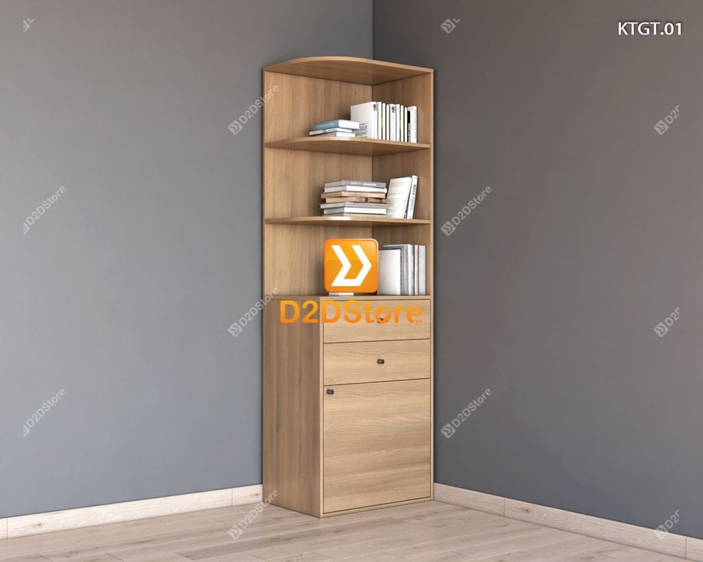 Kệ tủ góc tường KTGT.01