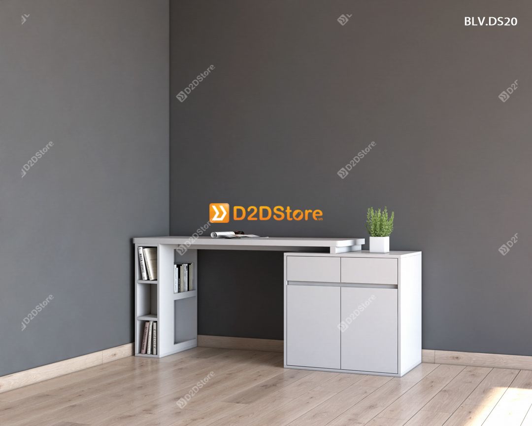  Bàn làm việc để sàn BLV.DS20 