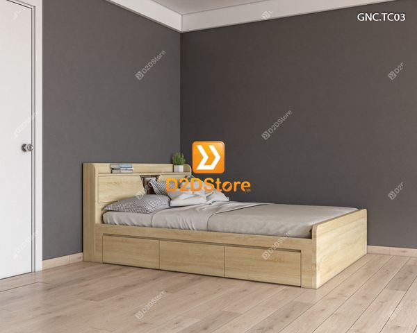 Giường ngủ hiện đại GNC.TC03