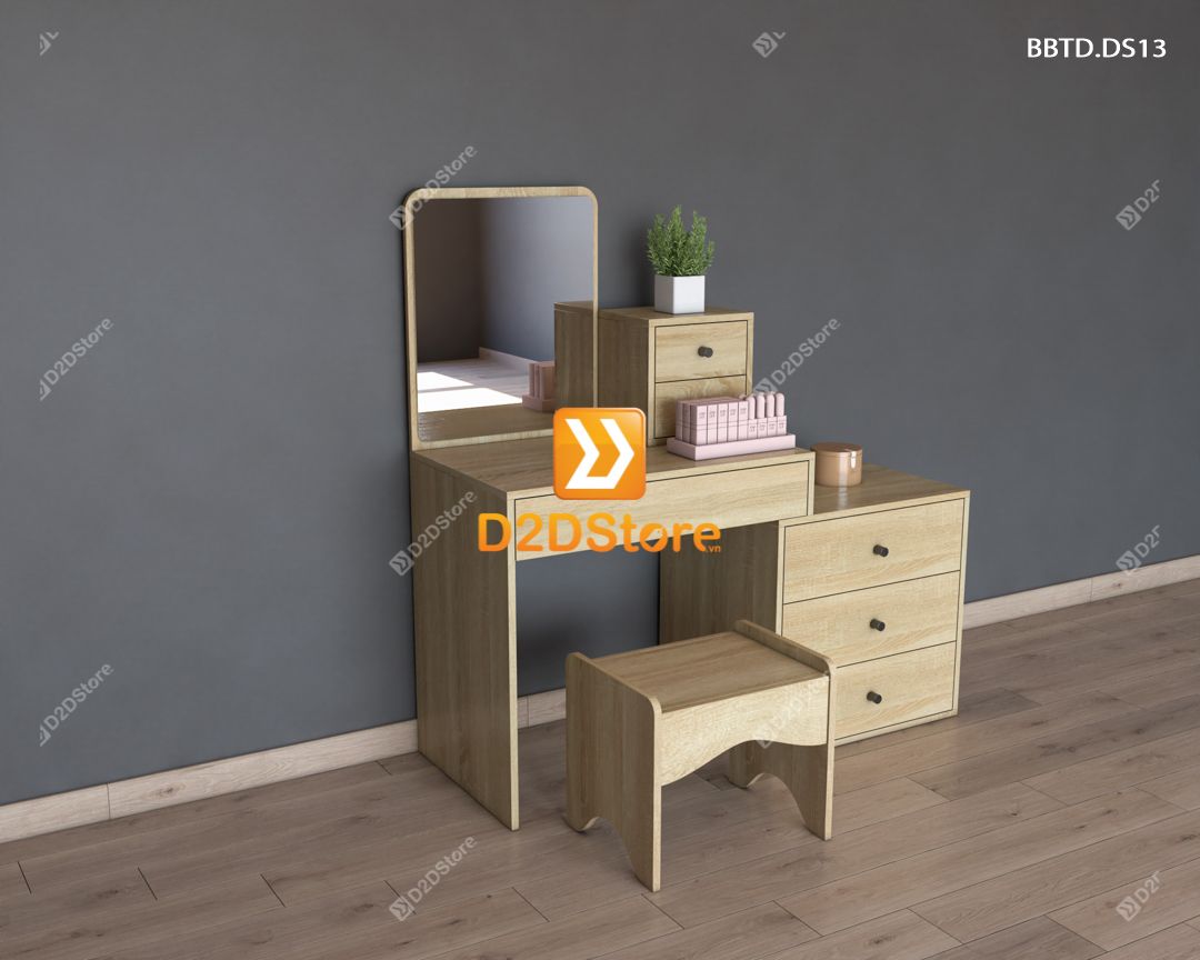  Bộ bàn trang điểm để sàn BBTD.DS13 