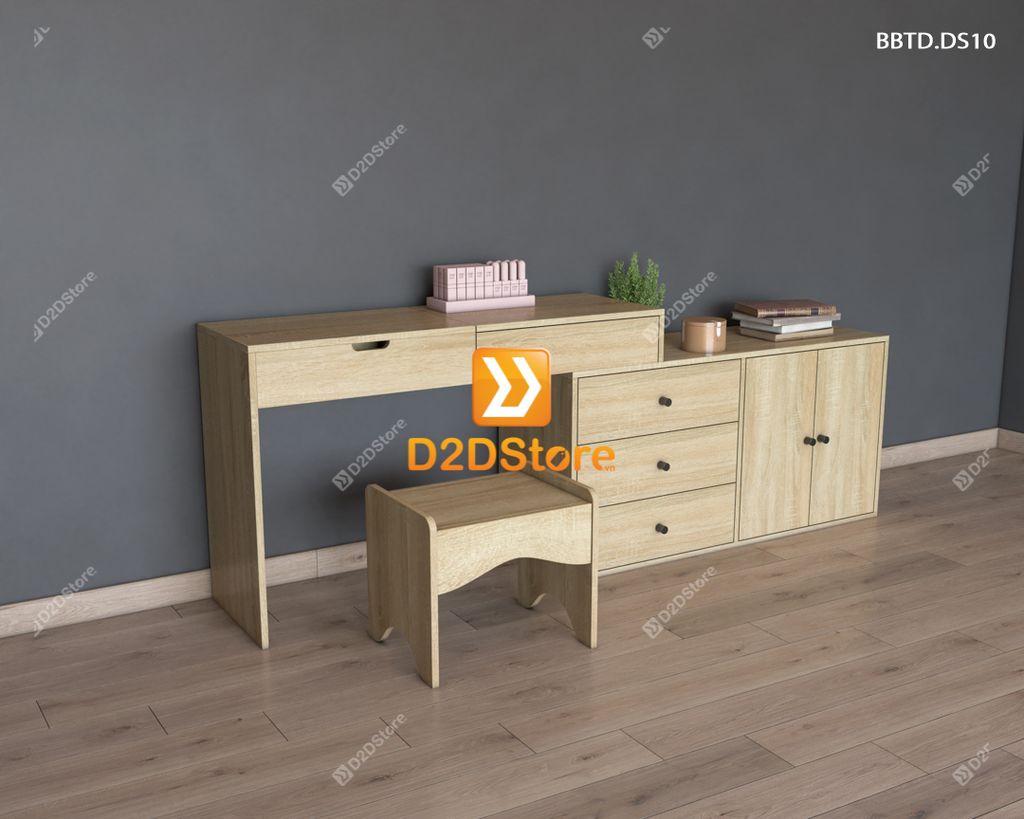 Bộ bàn trang điểm để sàn BBTD.DS10