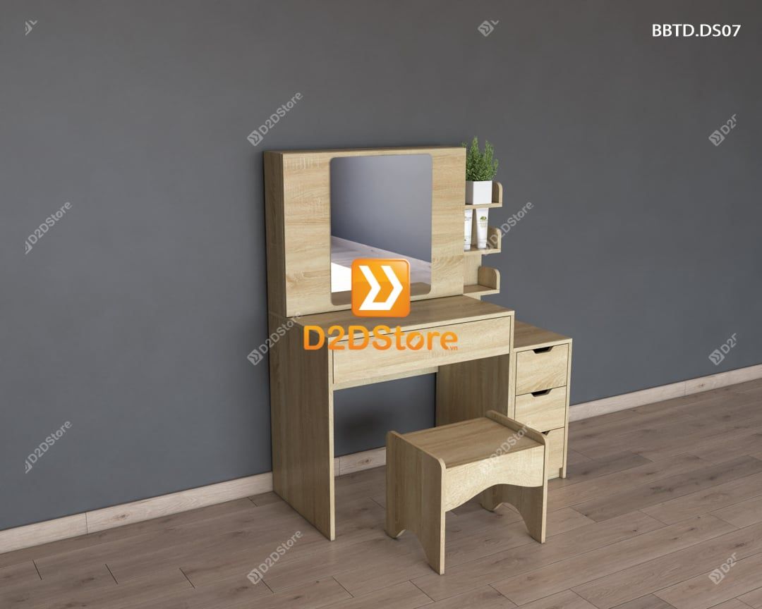  Bộ bàn trang điểm để sàn BBTD.DS07 