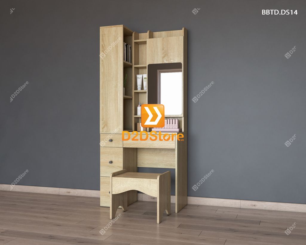 Bộ bàn trang điểm để sàn BBTD.DS14