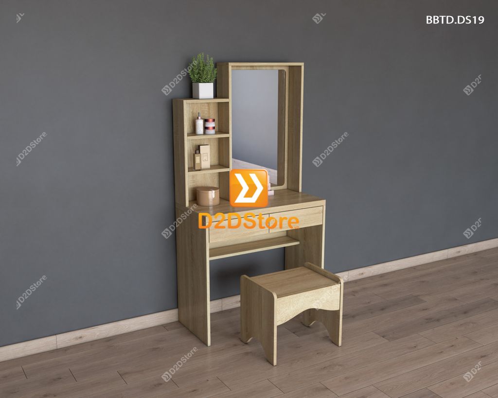 Bộ bàn trang điểm để sàn BBTD.DS19