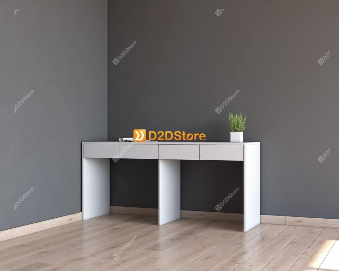  Bàn học đôi cho bé BH.DOI02 