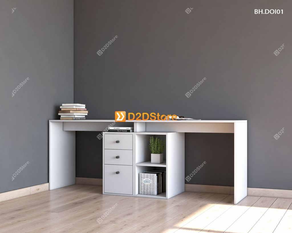 Bàn học đôi cho bé BH.DOI01