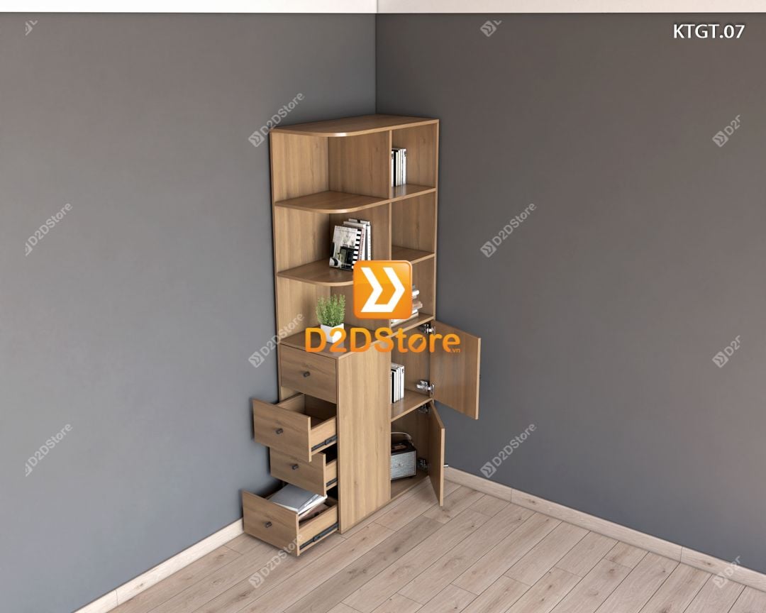  Kệ tủ góc tường KTGT.07 