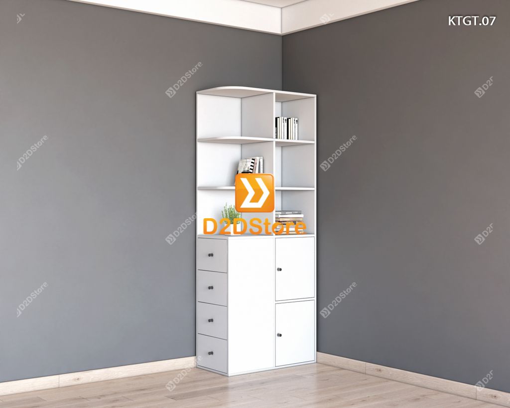 Kệ tủ góc tường KTGT.07