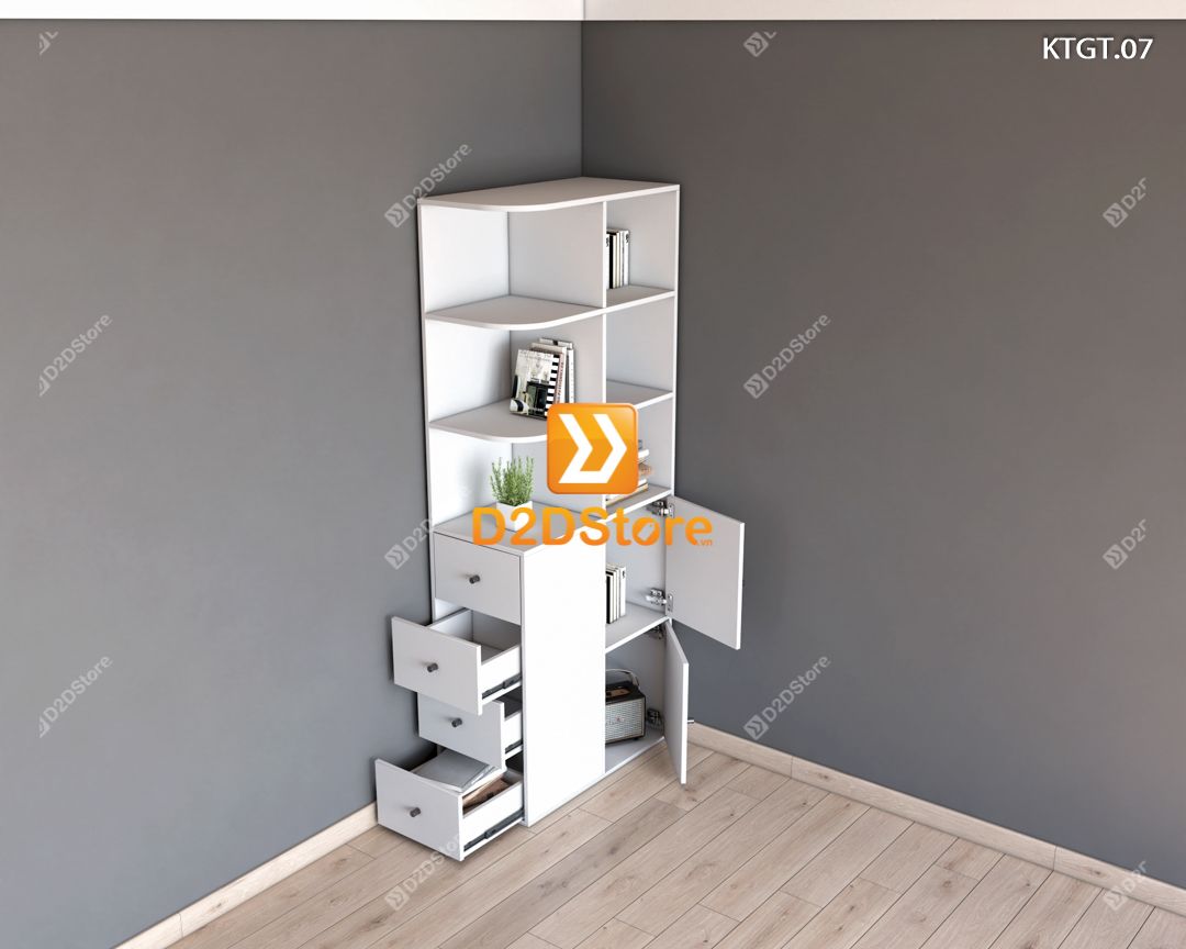  Kệ tủ góc tường KTGT.07 