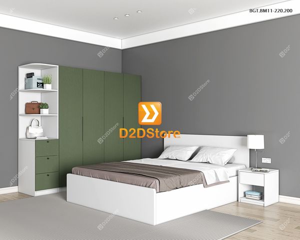 Bộ giường tủ phòng ngủ bố mẹ BGT.BM11-220.200
