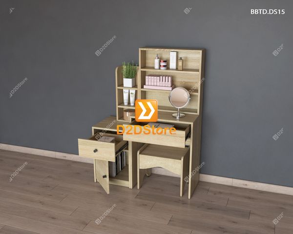 Bộ bàn trang điểm để sàn BBTD.DS15
