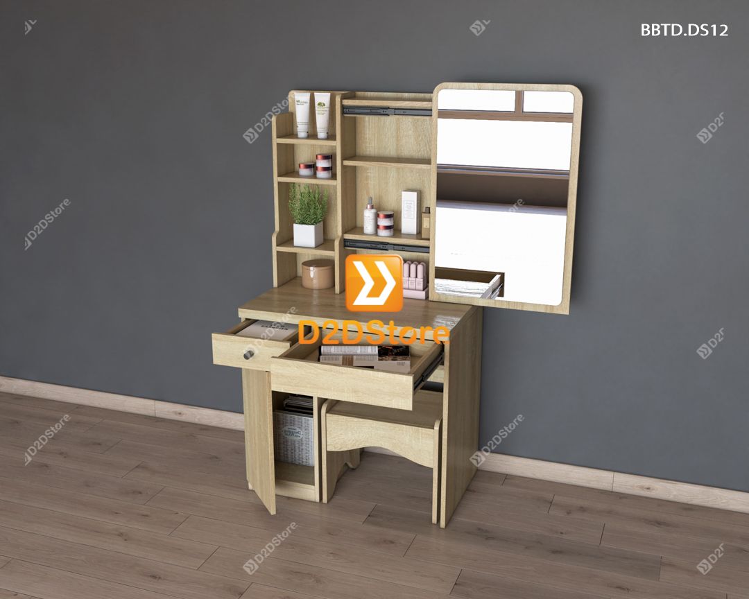  Bộ bàn trang điểm để sàn BBTD.DS12 