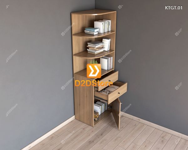 Kệ tủ góc tường KTGT.01