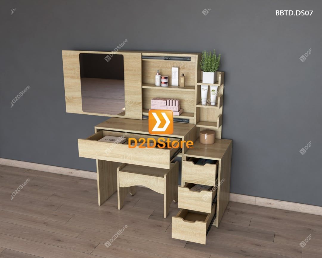  Bộ bàn trang điểm để sàn BBTD.DS07 