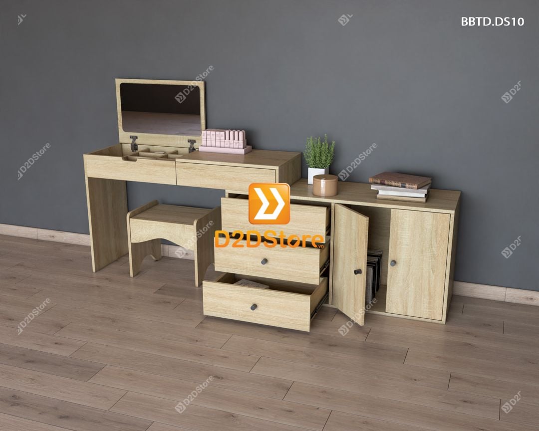  Bộ bàn trang điểm để sàn BBTD.DS10 