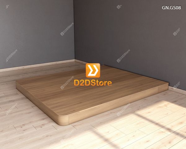 Giường ngủ dạng bục đa năng GN.GS08