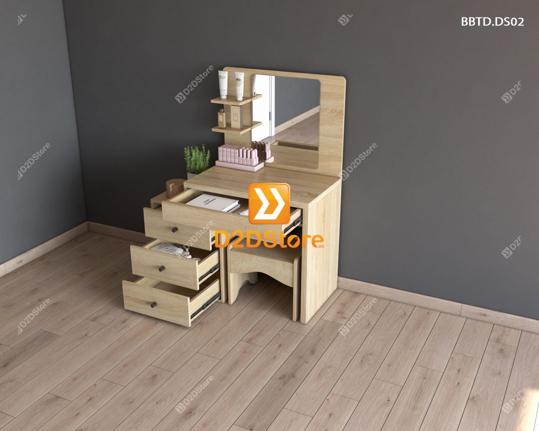  Bộ bàn trang điểm để sàn BBTD.DS02 