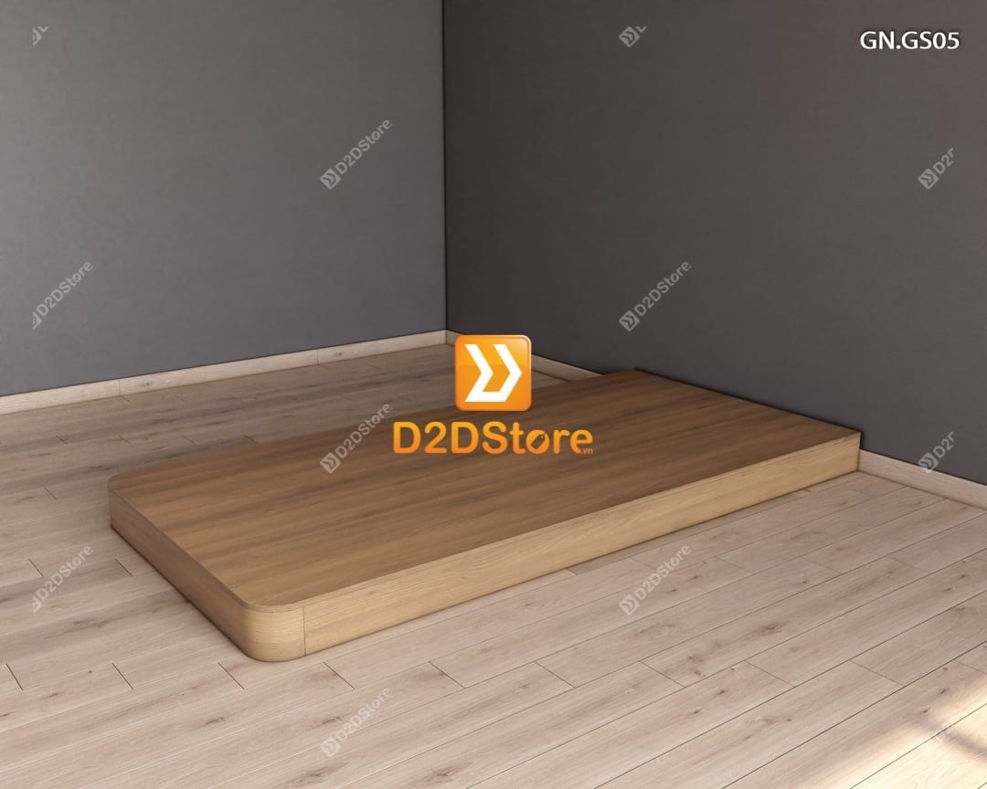  Giường ngủ dạng bục đa năng GN.GS05 