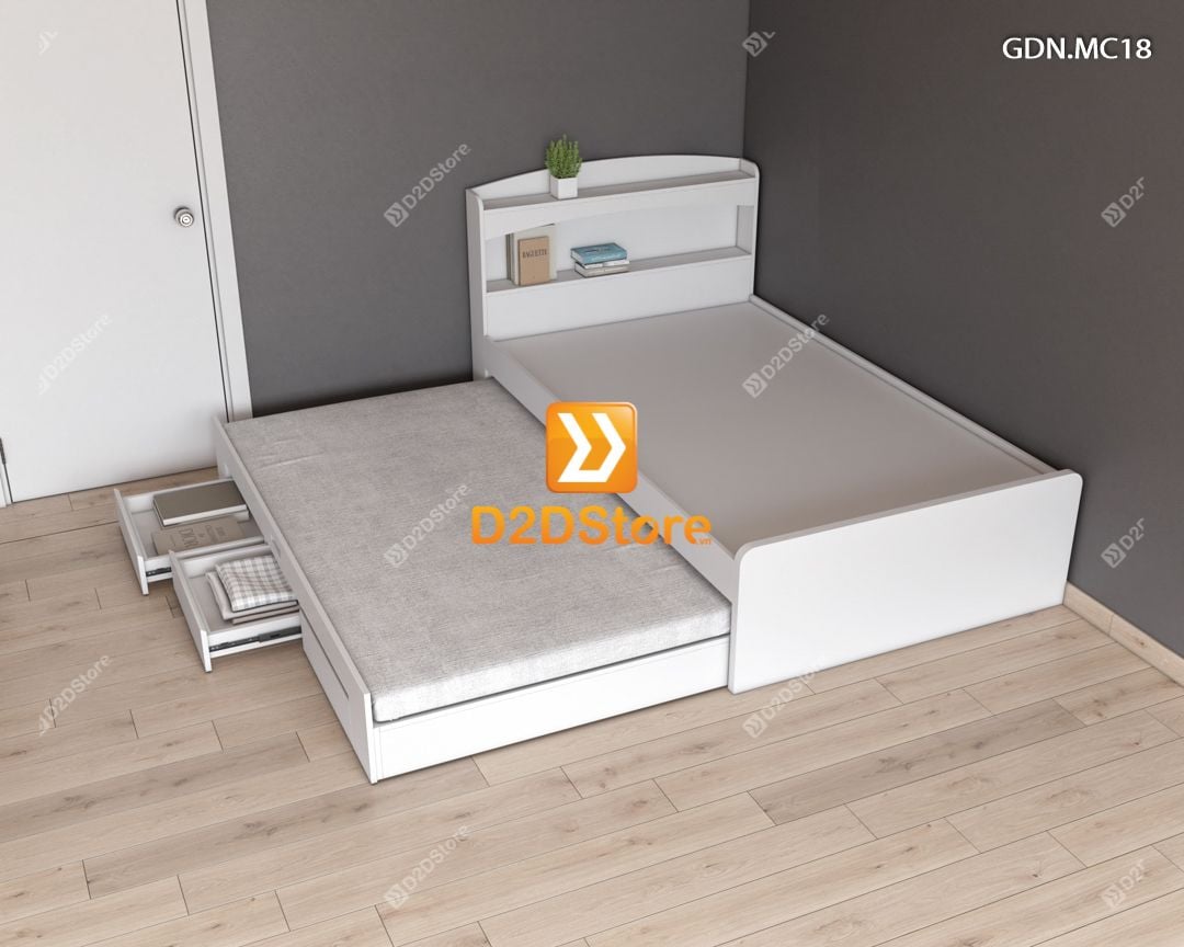  Giường kéo 2 tầng mẹ bồng con GDN.MC18 