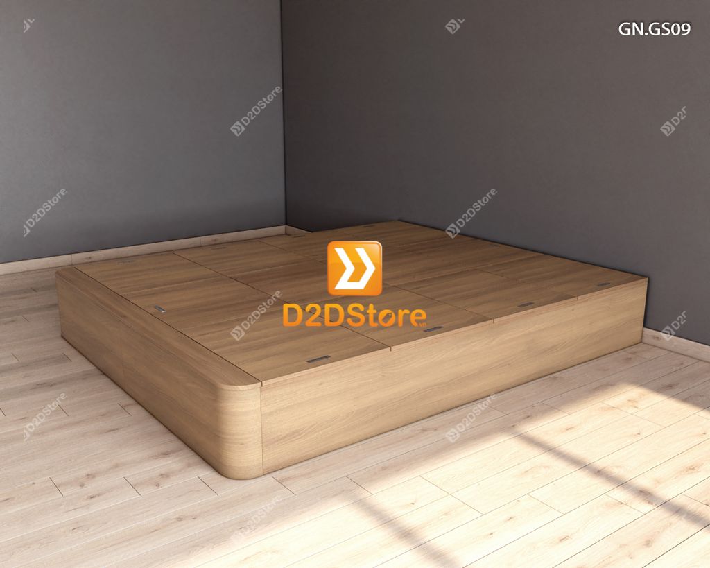 Giường ngủ dạng bục đa năng GN.GS09