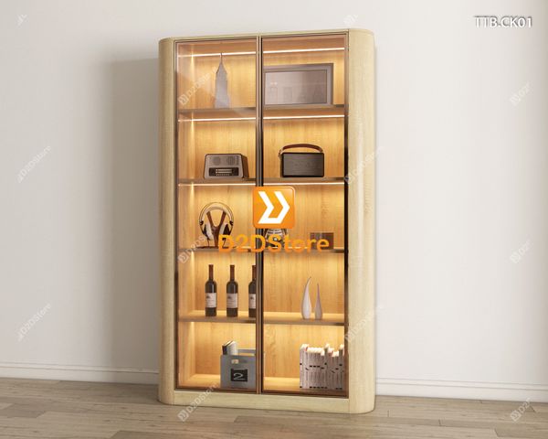Tủ trưng bày cánh kính TTB.CK01