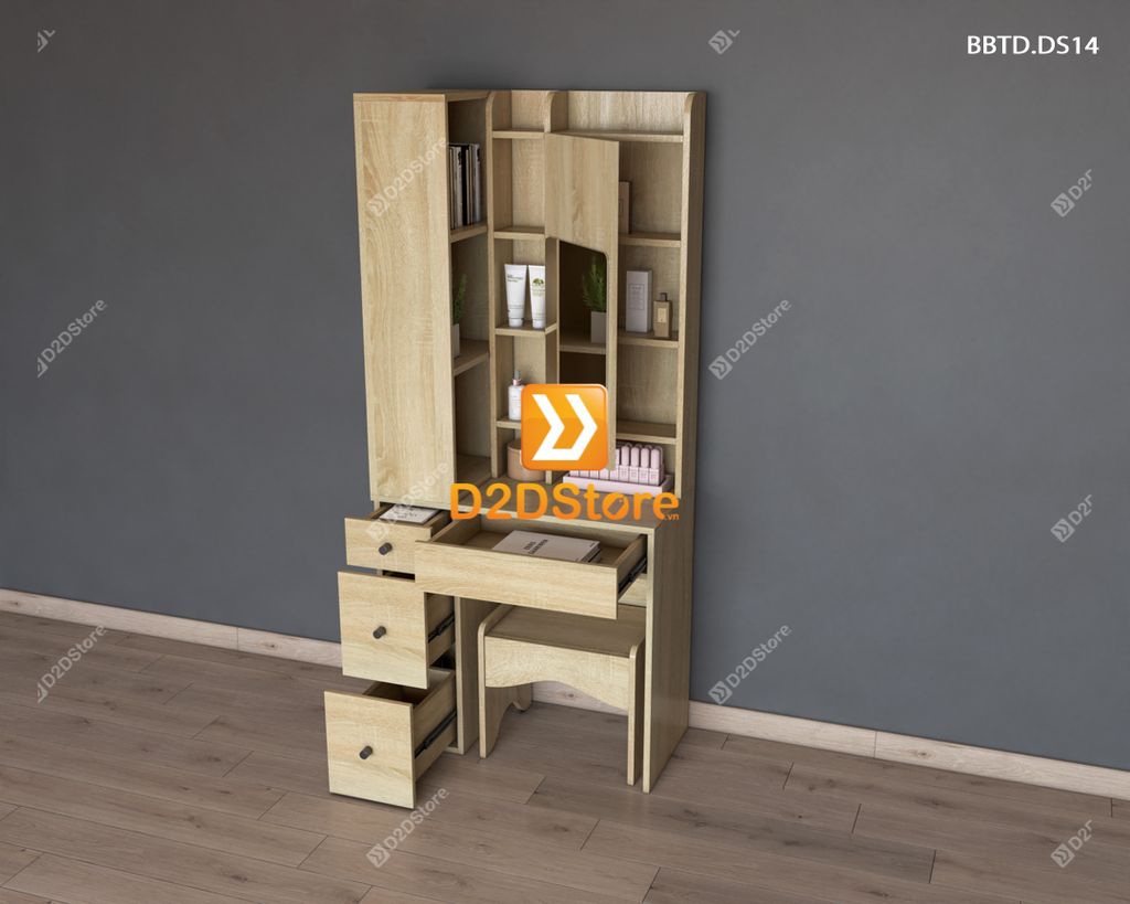 Bộ bàn trang điểm để sàn BBTD.DS14