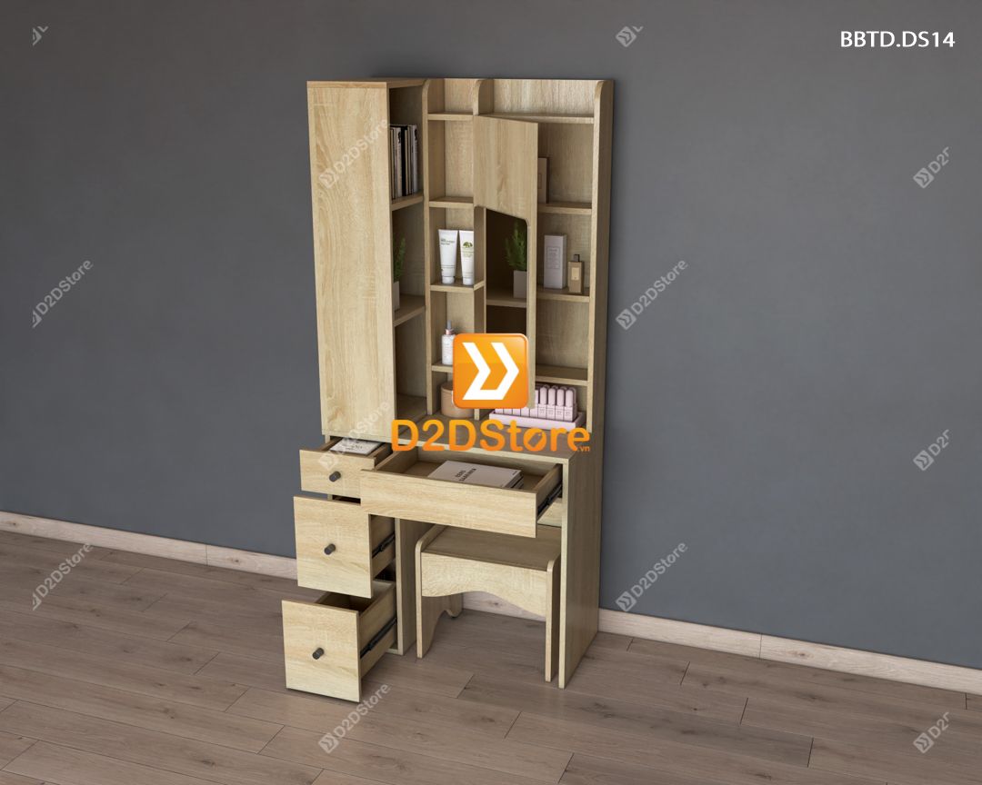  Bộ bàn trang điểm để sàn BBTD.DS14 