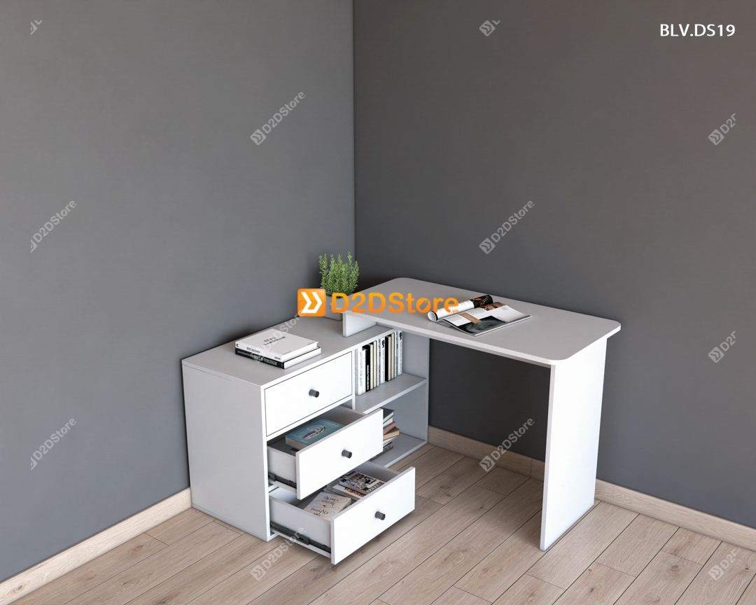  Bàn làm việc để sàn BLV.DS19 