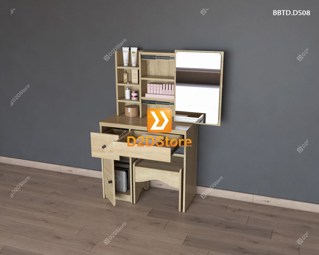 Bộ bàn trang điểm để sàn BBTD.DS08