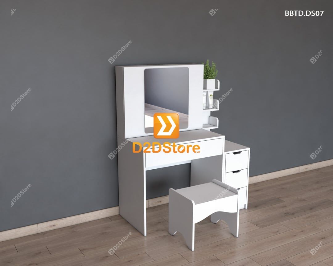  Bộ bàn trang điểm để sàn BBTD.DS07 