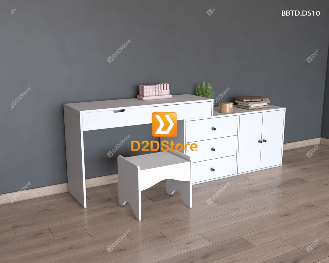  Bộ bàn trang điểm để sàn BBTD.DS10 