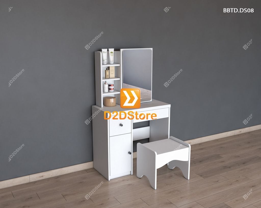 Bộ bàn trang điểm để sàn BBTD.DS08