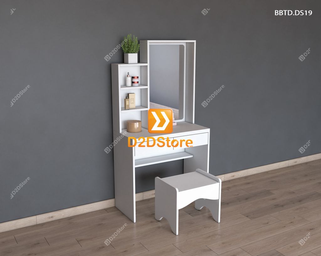 Bộ bàn trang điểm để sàn BBTD.DS19