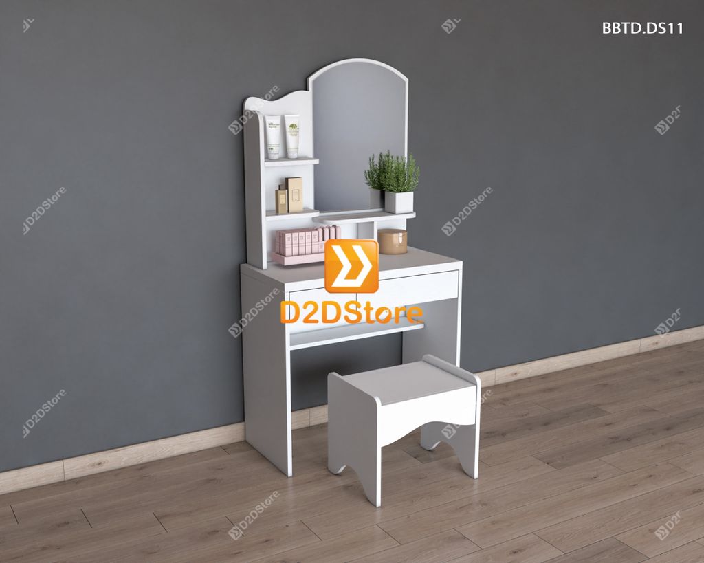 Bộ bàn trang điểm để sàn BBTD.DS11