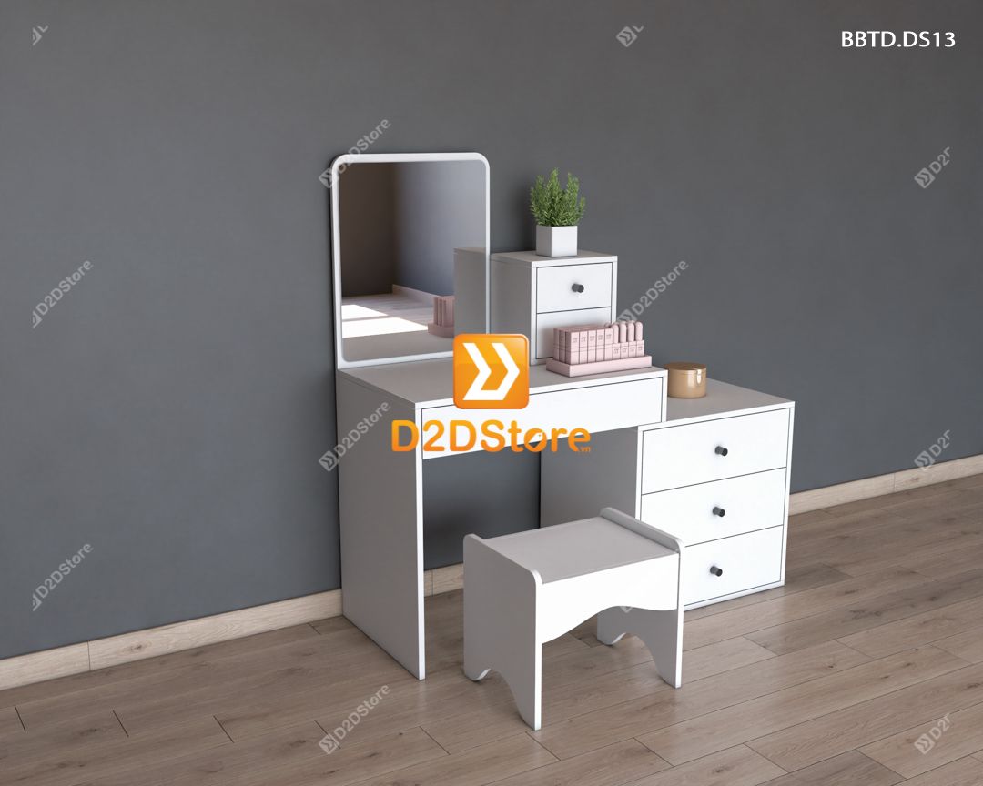 Bộ bàn trang điểm để sàn BBTD.DS13 