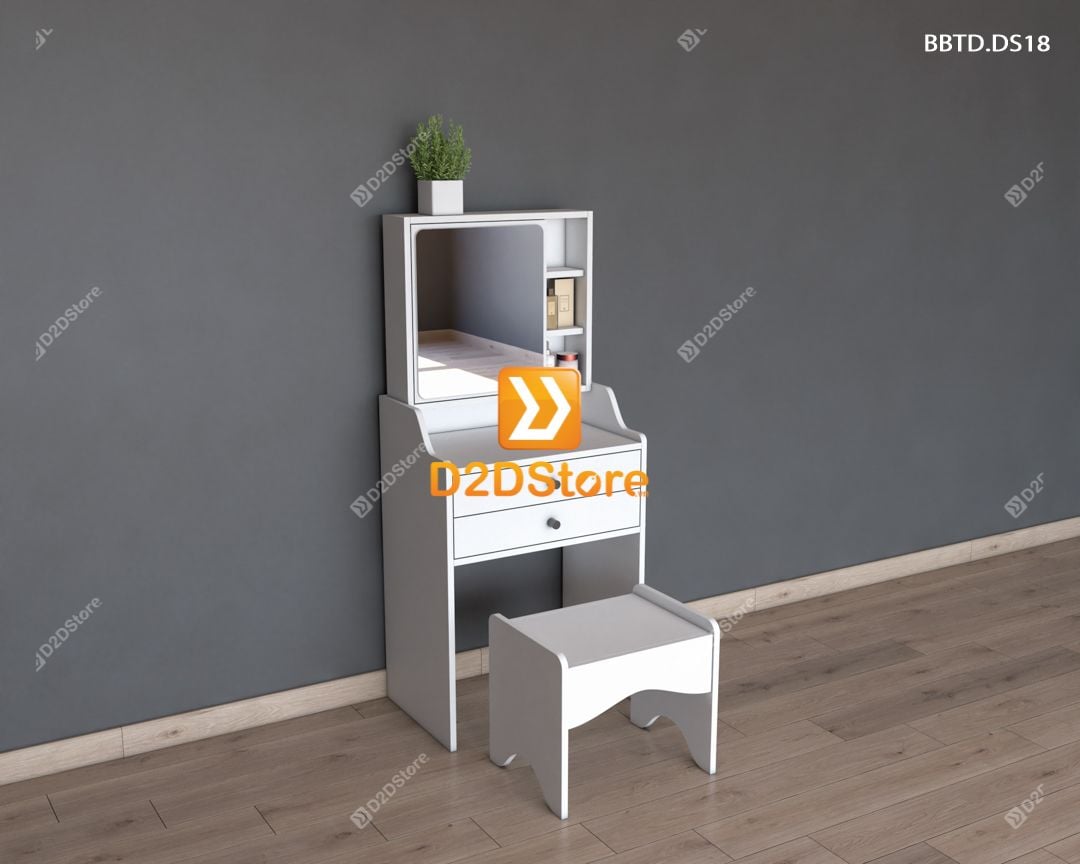  Bộ bàn trang điểm để sàn BBTD.DS18 