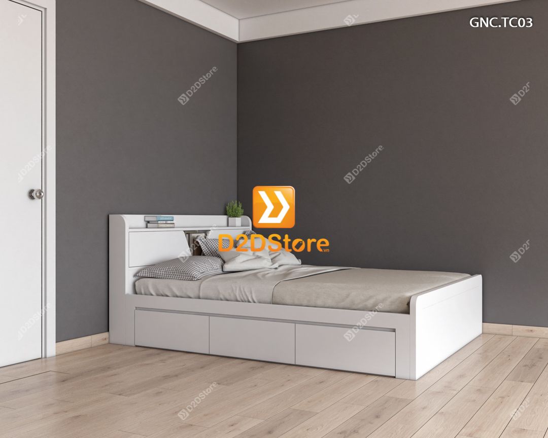  Giường ngủ hiện đại GNC.TC03 