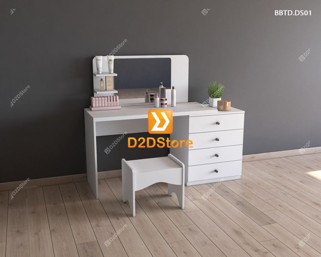 Bộ bàn trang điểm để sàn BBTD.DS01