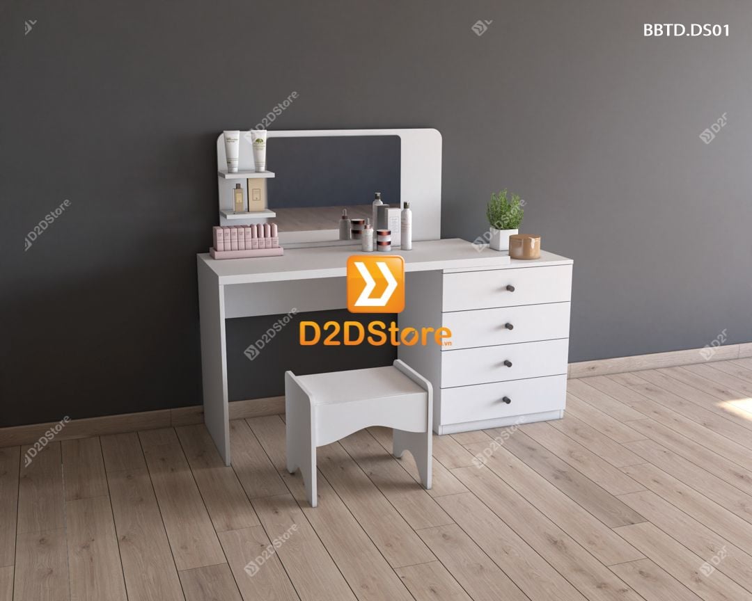  Bộ bàn trang điểm để sàn BBTD.DS01 