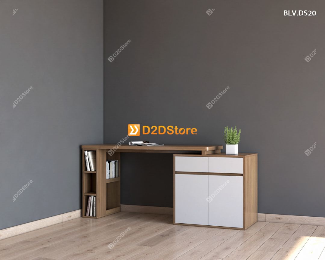 Bàn làm việc để sàn BLV.DS20 