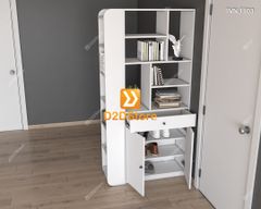 Kệ tủ vách ngăn trang trí TVN.TT03