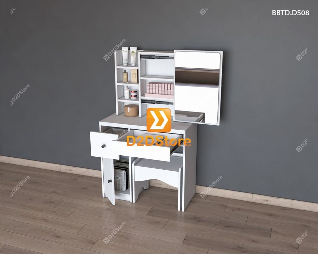 Bộ bàn trang điểm để sàn BBTD.DS08