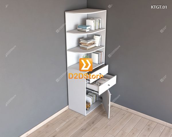 Kệ tủ góc tường KTGT.01