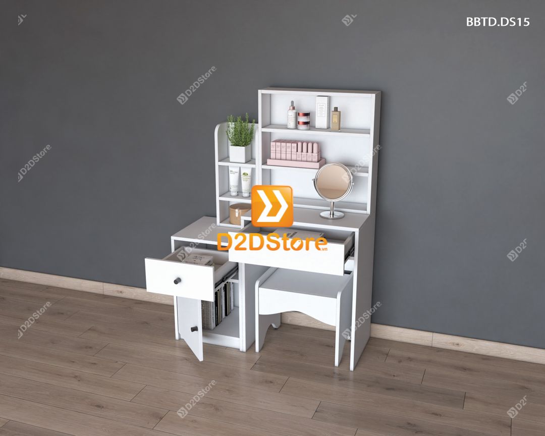  Bộ bàn trang điểm để sàn BBTD.DS15 