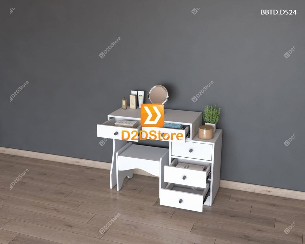 Bộ bàn trang điểm để sàn BBTD.DS24
