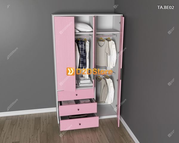 Tủ quần áo cho bé TA.BE02