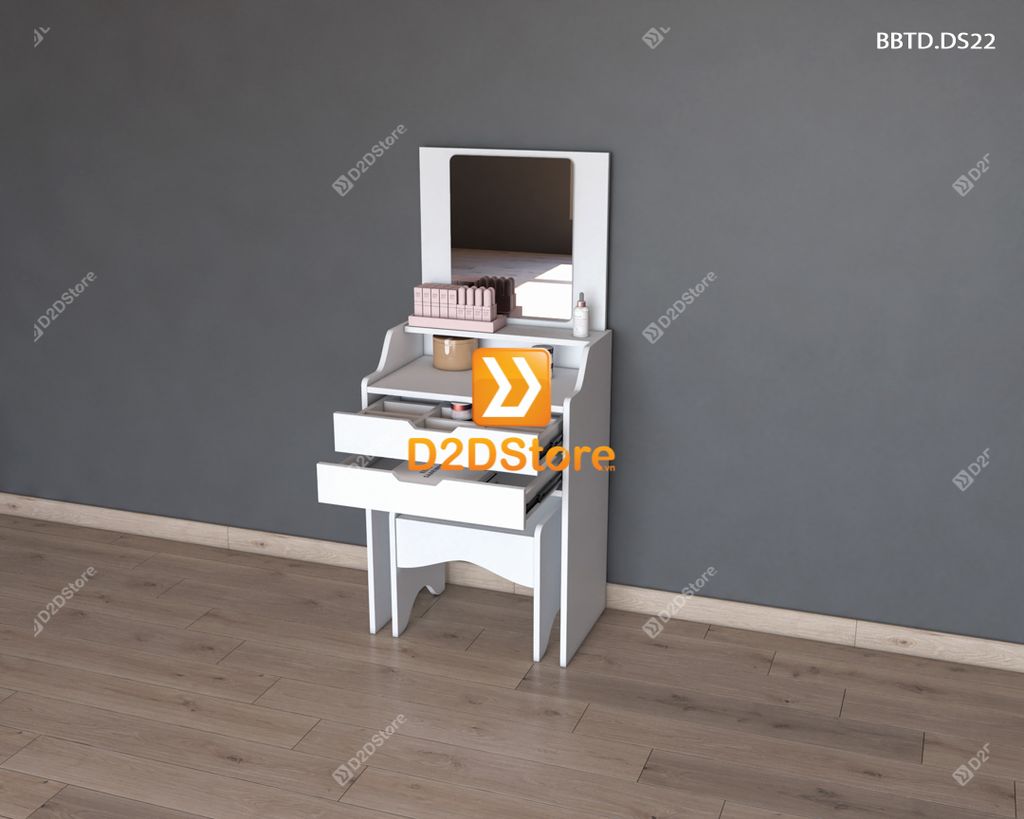 Bộ bàn trang điểm để sàn BBTD.DS22