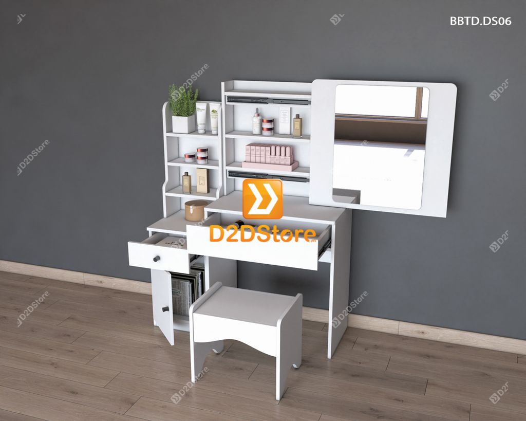 Bộ bàn trang điểm để sàn BBTD.DS06