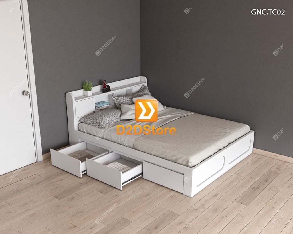 Giường ngủ hiện đại GNC.TC02