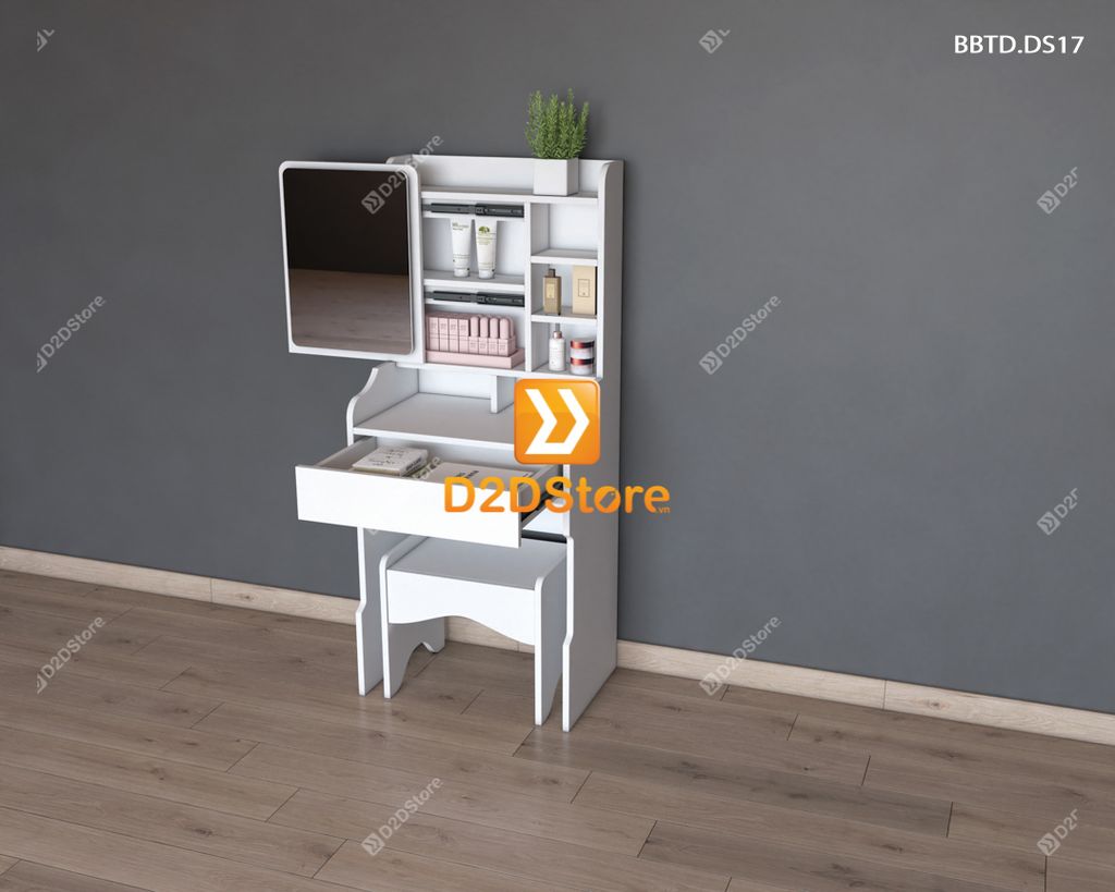 Bộ bàn trang điểm để sàn BBTD.DS17